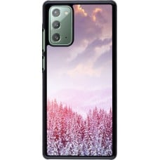 Coque Samsung Galaxy Note 20 - Winter 22 Pink Forest