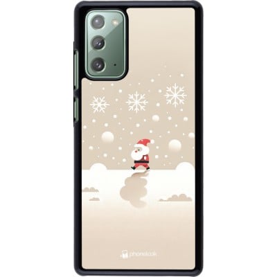 Coque Samsung Galaxy Note 20 - Noël 2023 Minimalist Santa