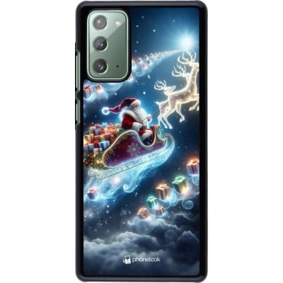 Coque Samsung Galaxy Note 20 - Noël 2023 Père Noël enchanté