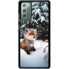 Coque Samsung Galaxy Note 20 - Noël 2023 Renardeau sapin