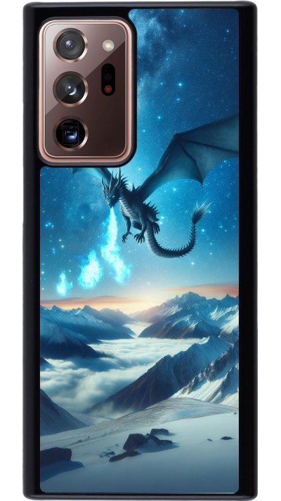 Coque Samsung Galaxy Note 20 Ultra - Dragon nocturne montagne