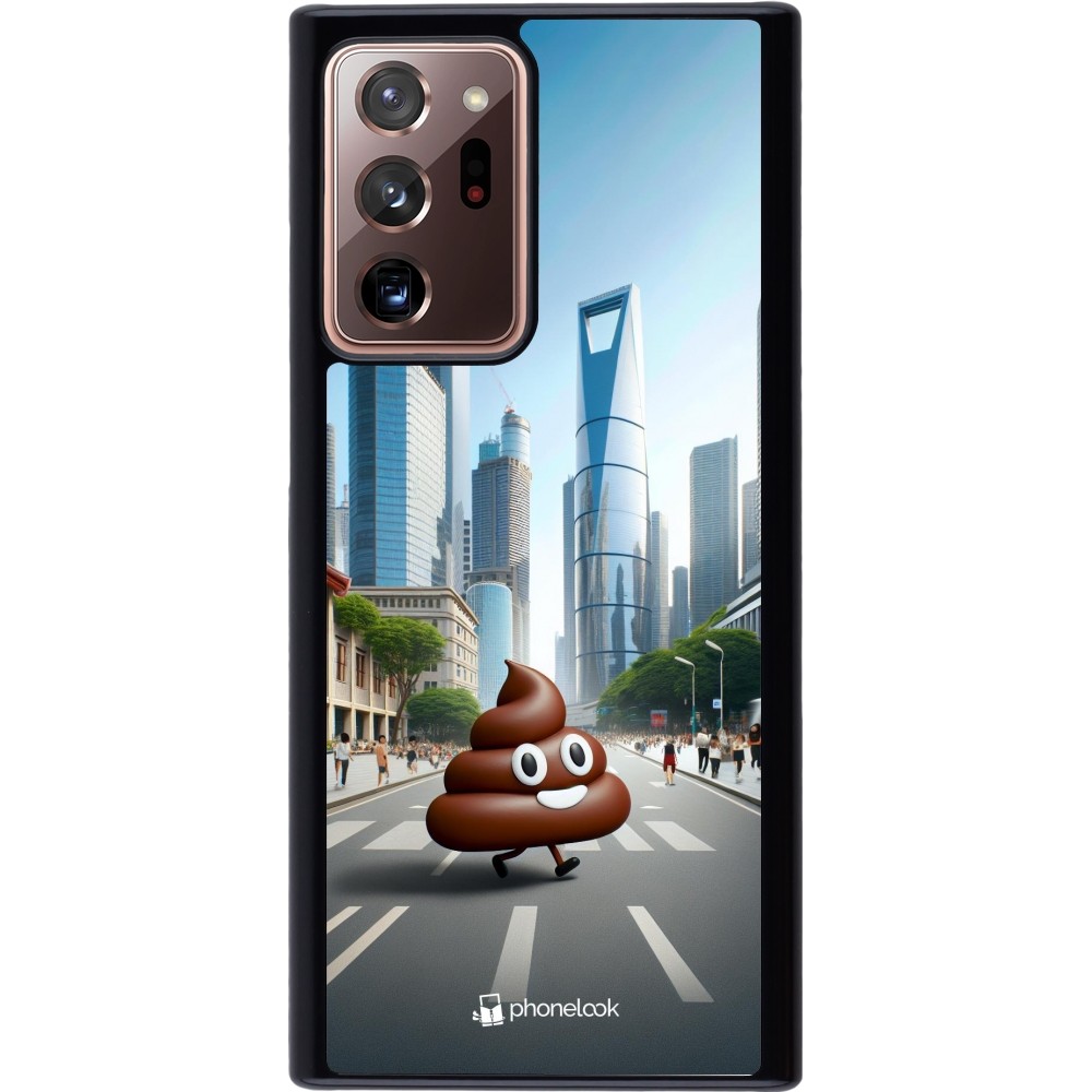 Coque Samsung Galaxy Note 20 Ultra - Emoji Caca walk