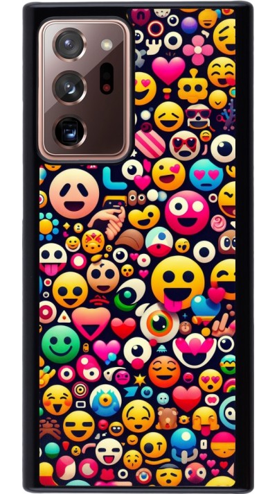 Coque Samsung Galaxy Note 20 Ultra - Emoji Mix Color