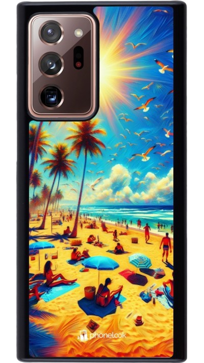 Coque Samsung Galaxy Note 20 Ultra - Été Paradis Paint