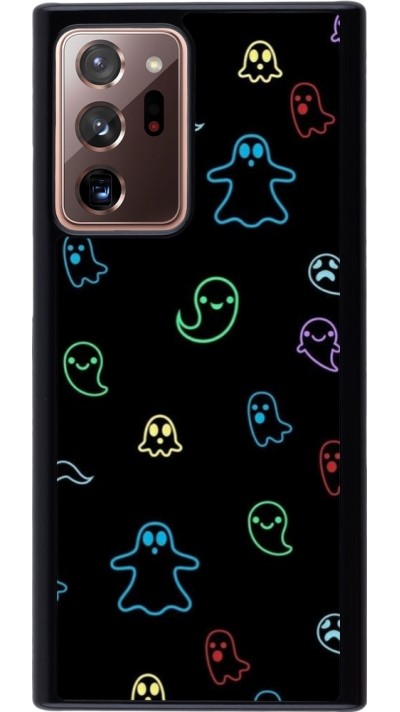 Coque Samsung Galaxy Note 20 Ultra - Halloween 2024 colorful ghosts