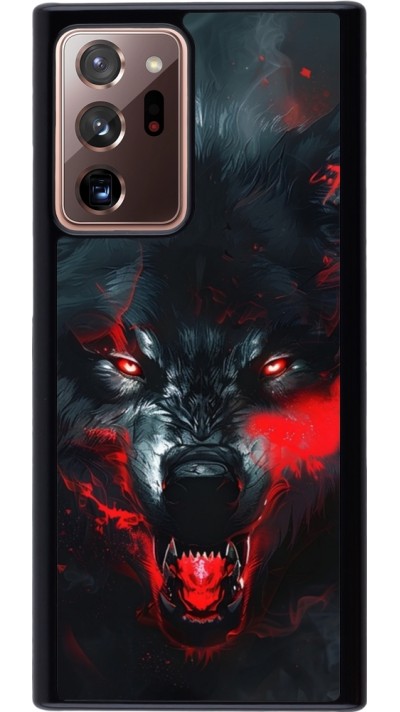 Coque Samsung Galaxy Note 20 Ultra - Halloween 2024 mad werewolf