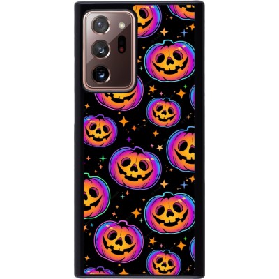 Coque Samsung Galaxy Note 20 Ultra - Halloween 2024 rainbow pumpkins