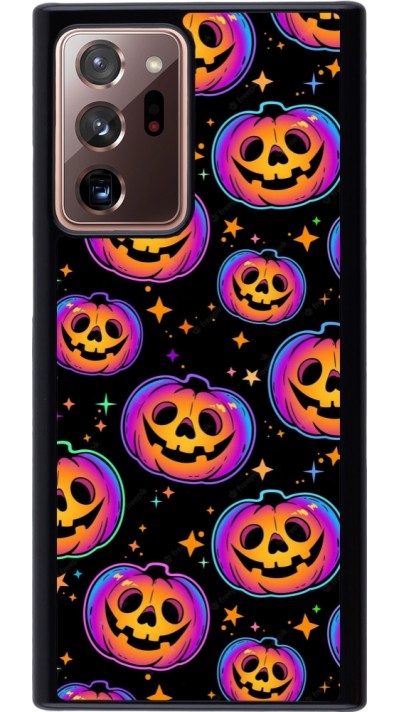 Coque Samsung Galaxy Note 20 Ultra - Halloween 2024 rainbow pumpkins