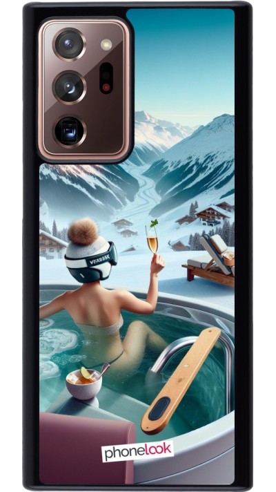 Coque Samsung Galaxy Note 20 Ultra - Montagne Glamour Jacuzzi