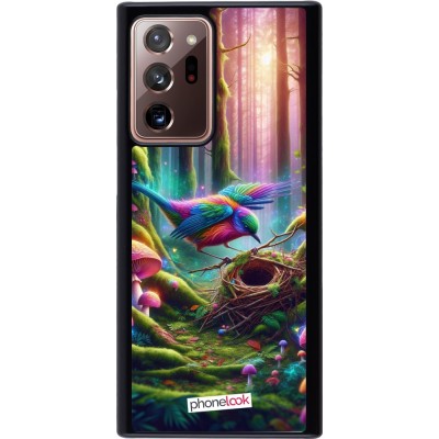 Coque Samsung Galaxy Note 20 Ultra - Oiseau Nid Forêt