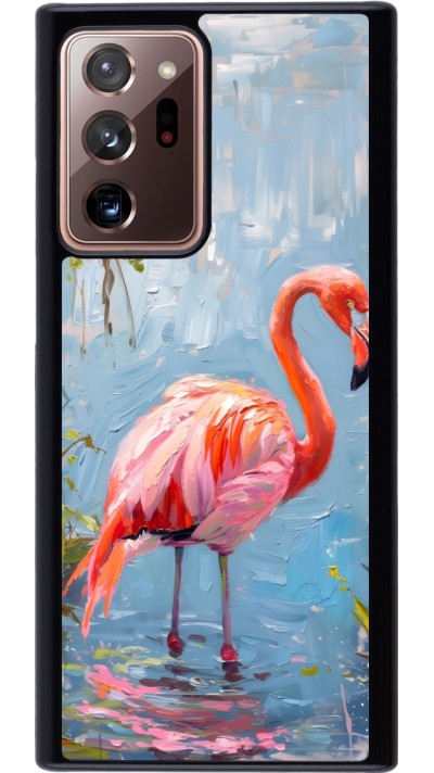 Coque Samsung Galaxy Note 20 Ultra - Paint Flamingo