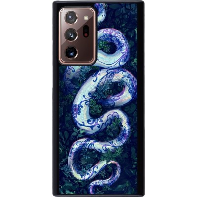 Coque Samsung Galaxy Note 20 Ultra - Serpent Blue Anaconda