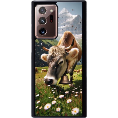 Coque Samsung Galaxy Note 20 Ultra - Vache montagne Valais