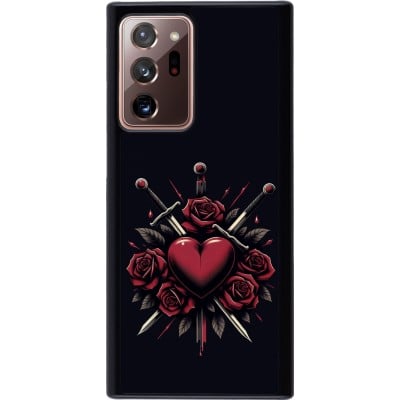 Coque Samsung Galaxy Note 20 Ultra - Valentine 2024 gothic love