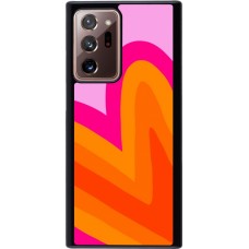 Coque Samsung Galaxy Note 20 Ultra - Valentine 2024 heart gradient