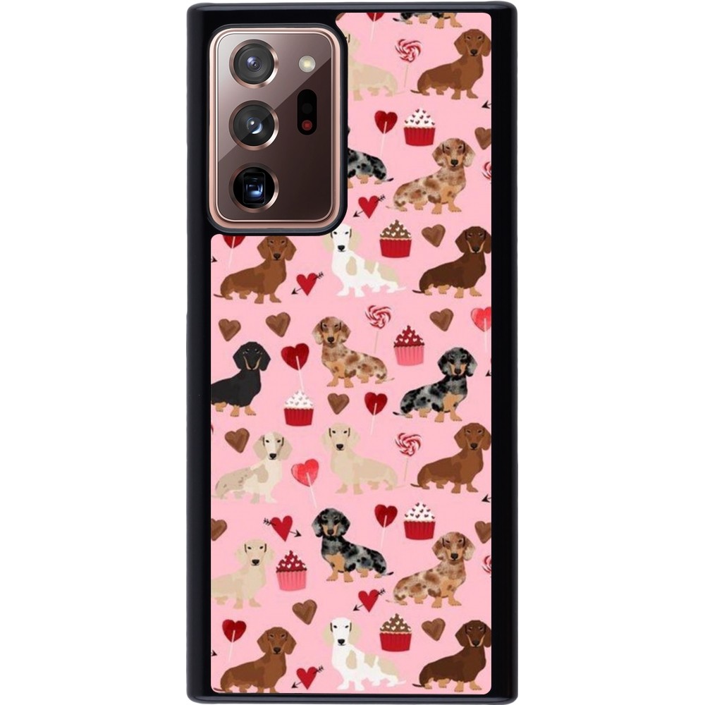 Coque Samsung Galaxy Note 20 Ultra - Valentine 2024 puppy love