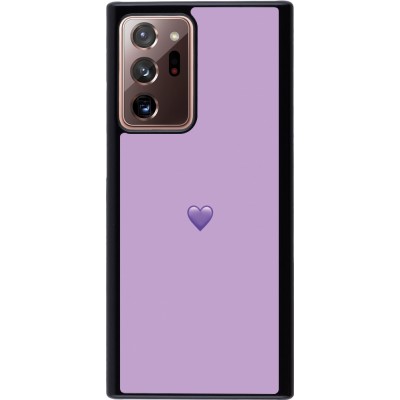 Coque Samsung Galaxy Note 20 Ultra - Valentine 2023 purpule single heart