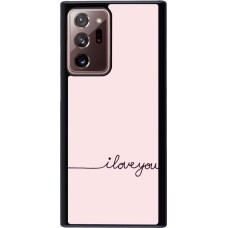 Coque Samsung Galaxy Note 20 Ultra - Valentine 2023 i love you writing