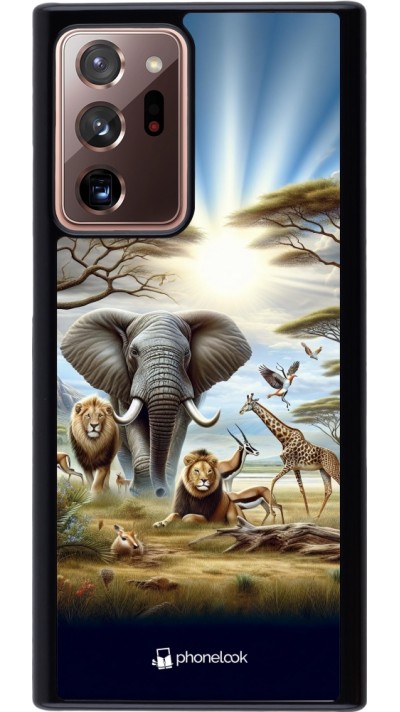 Coque Samsung Galaxy Note 20 Ultra - Vie sauvage africaine