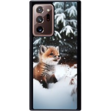 Coque Samsung Galaxy Note 20 Ultra - Noël 2023 Renardeau sapin