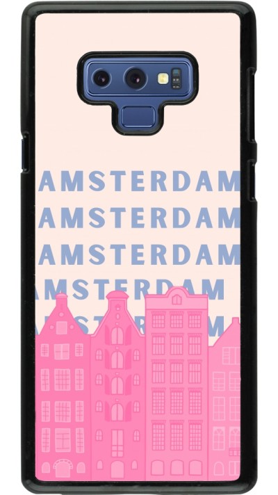 Coque Samsung Galaxy Note9 - Amsterdam Pink Print