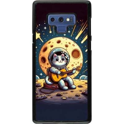 Coque Samsung Galaxy Note9 - AstroCat RockLune