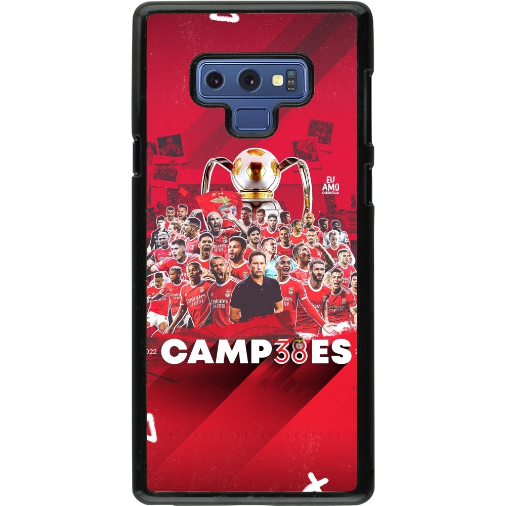 Samsung Galaxy Note9 Case Hülle - Benfica Campeoes 2023