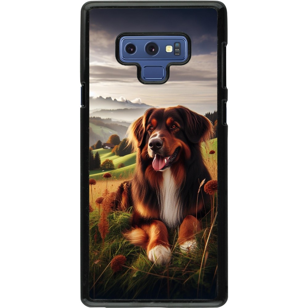 Coque Samsung Galaxy Note9 - Chien Campagne Suisse