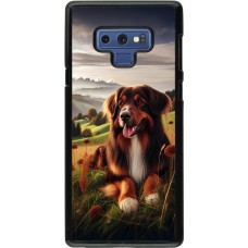 Coque Samsung Galaxy Note9 - Chien Campagne Suisse