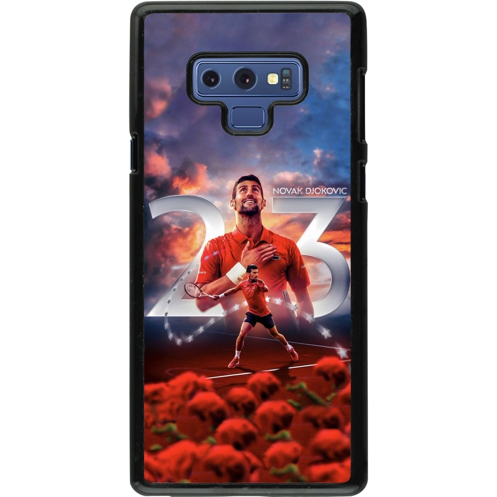 Coque Samsung Galaxy Note9 - Djokovic 23 Grand Slam