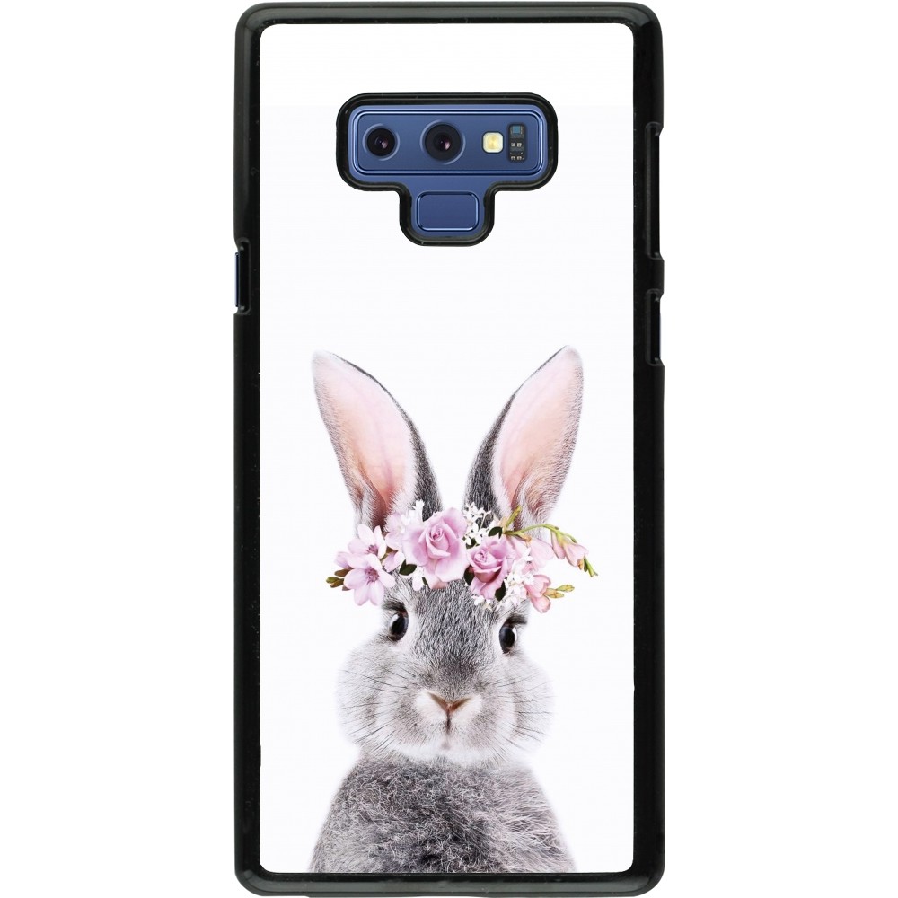 Coque Samsung Galaxy Note9 - Easter 2023 flower bunny