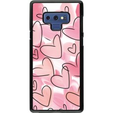 Coque Samsung Galaxy Note9 - Easter 2023 pink hearts