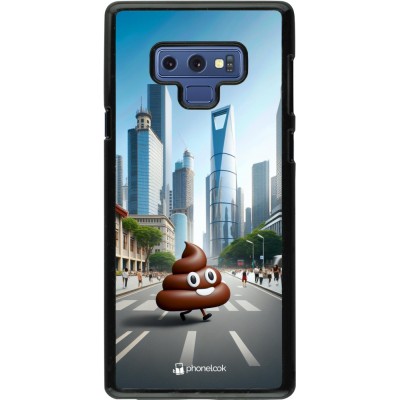 Coque Samsung Galaxy Note9 - Emoji Caca walk