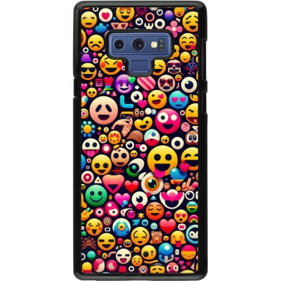 Coque Samsung Galaxy Note9 - Emoji Mix Color