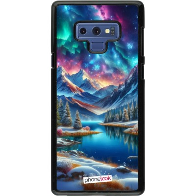 Coque Samsung Galaxy Note9 - Fantasy Mountain Lake Sky Stars