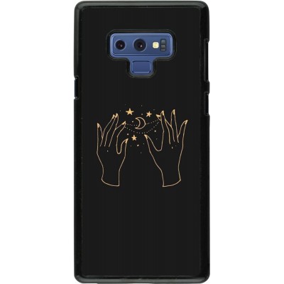 Coque Samsung Galaxy Note9 - Grey magic hands