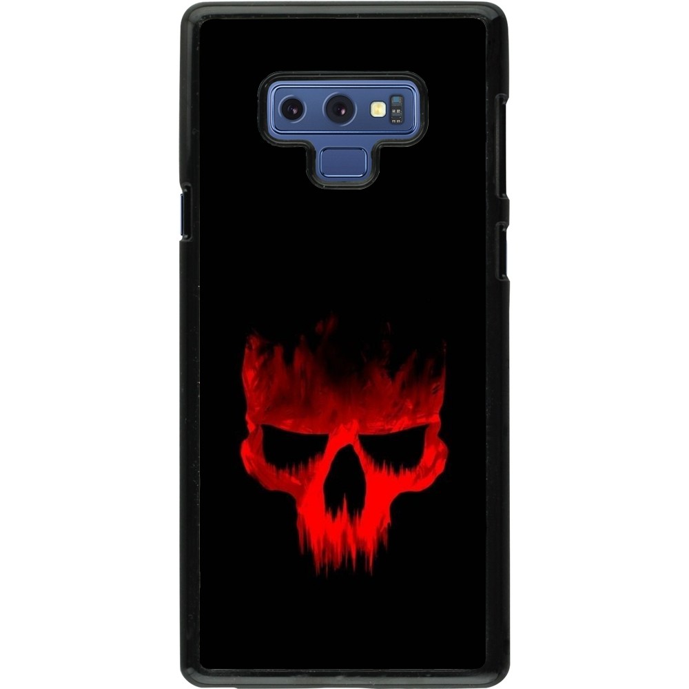 Coque Samsung Galaxy Note9 - Halloween 2023 scary skull