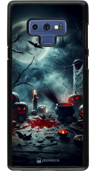 Coque Samsung Galaxy Note9 - Halloween 2024 Dark Moon