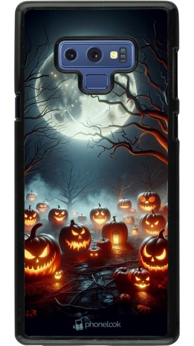 Coque Samsung Galaxy Note9 - Halloween 2024 Many Pumpkins