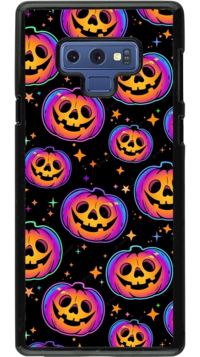 Coque Samsung Galaxy Note9 - Halloween 2024 rainbow pumpkins