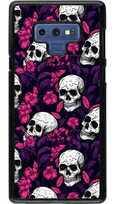 Coque Samsung Galaxy Note9 - Halloween 2024 romantic skulls