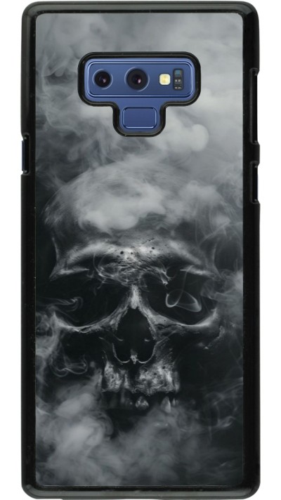 Coque Samsung Galaxy Note9 - Halloween 2024 smoky skull