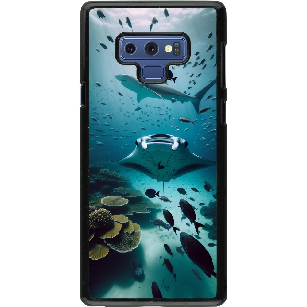 Coque Samsung Galaxy Note9 - Manta Lagon Nettoyage