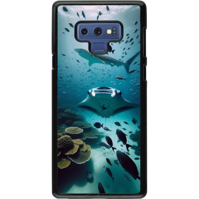 Coque Samsung Galaxy Note9 - Manta Lagon Nettoyage