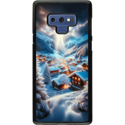 Coque Samsung Galaxy Note9 - Mont Neige Lumière