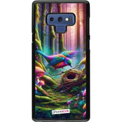 Coque Samsung Galaxy Note9 - Oiseau Nid Forêt