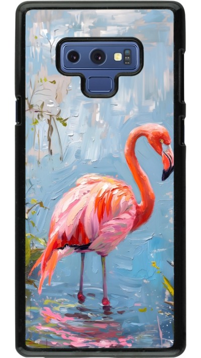 Coque Samsung Galaxy Note9 - Paint Flamingo