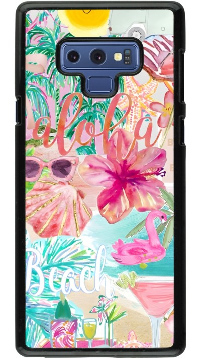 Coque Samsung Galaxy Note9 - Preppy Collage Aloha