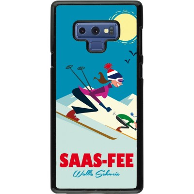 Coque Samsung Galaxy Note9 - Saas-Fee Ski Downhill