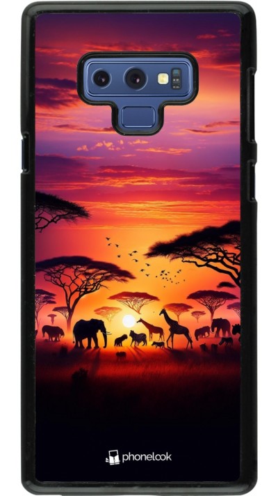 Coque Samsung Galaxy Note9 - Safari sunset wildlife